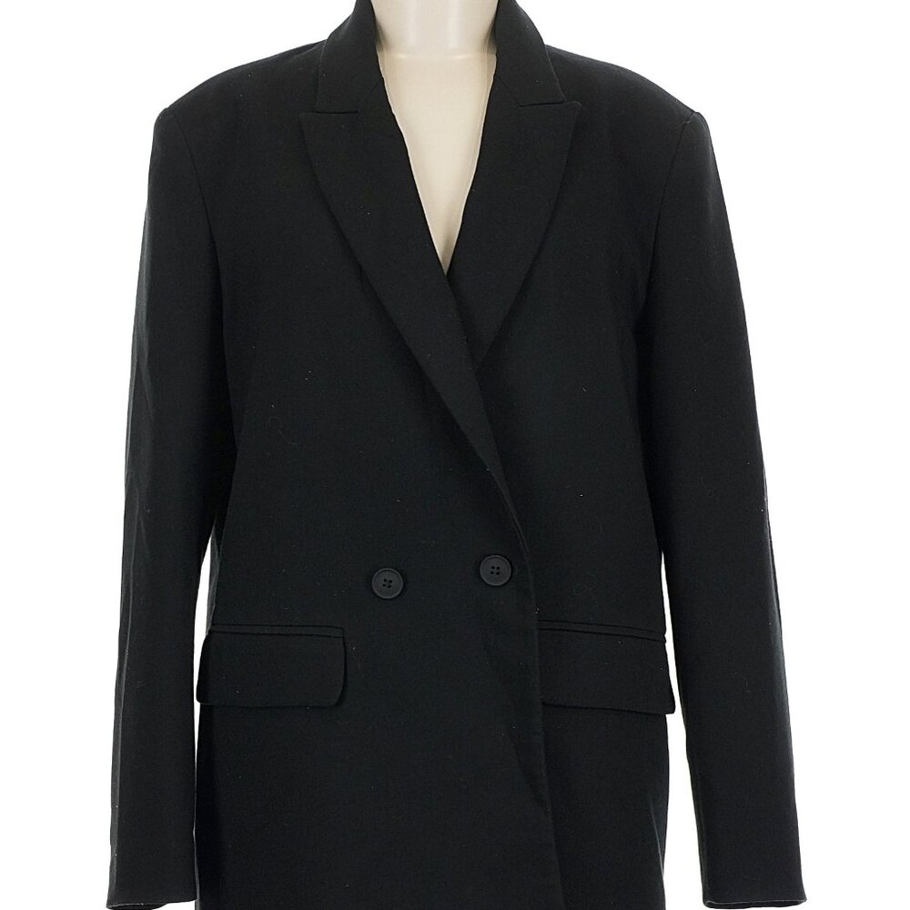 Zara Black Oversized Blazer Jacket